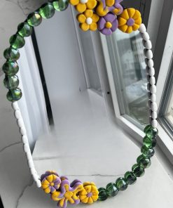 Glass Bead Mirror